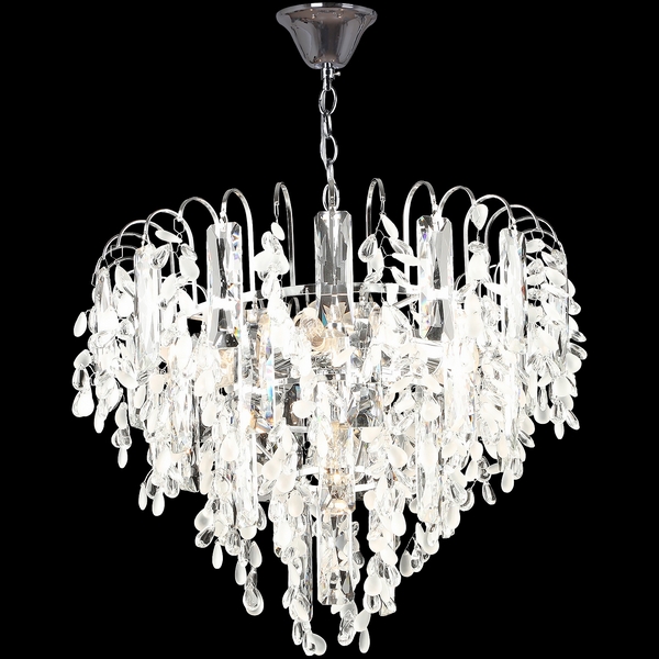 

Подвесная люстра хрустальная Reluce 62720-0.4-05 CH, Хром;прозрачный, 62720-0.4-05 CH