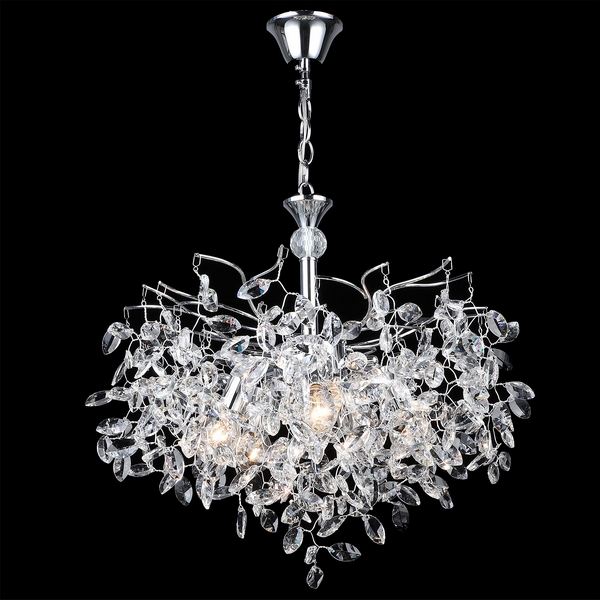 

Подвесная люстра хрустальная Reluce 20720-0.4-05 CH, Хром;прозрачный, 20720-0.4-05 CH