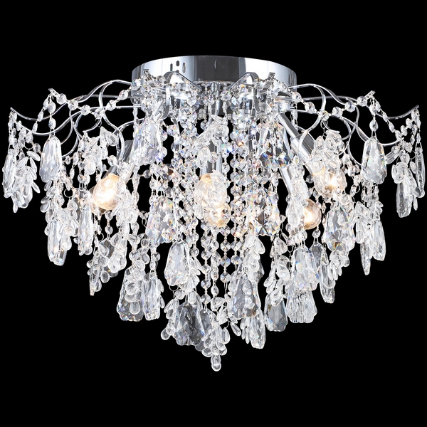 

Потолочная люстра хрустальная Reluce 27620-0.3-6+6 CH+CLARE, Хром;прозрачный, 27620-0.3-6+6 CH+CLARE