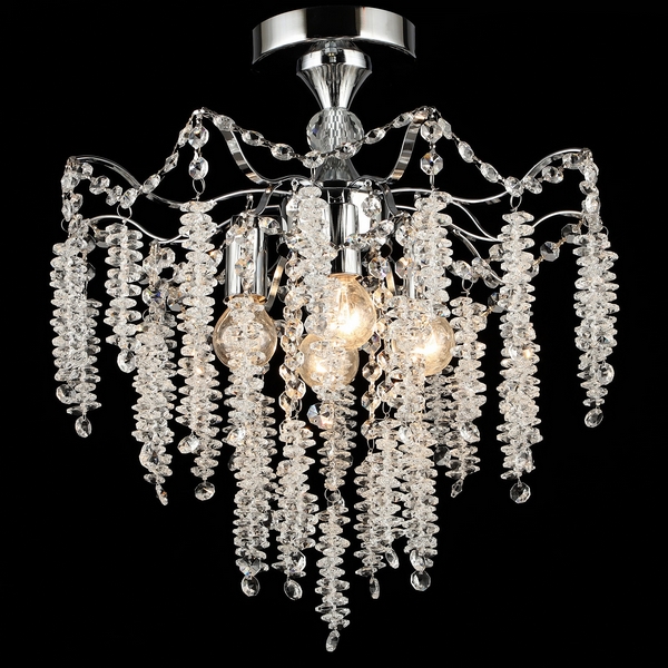 

Потолочная люстра хрустальная Reluce 08720-0.3-04 CH, Хром;прозрачный, 08720-0.3-04 CH