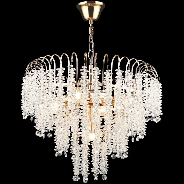 

Подвесная люстра хрустальная Reluce 98620-0.4-05 FGD, Прозрачный;золото, 98620-0.4-05 FGD