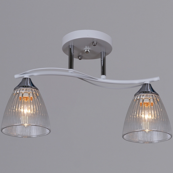 

Потолочная люстра на штанге Reluce 87360-0.3-02 WH+CR, Белый, 87360-0.3-02 WH+CR