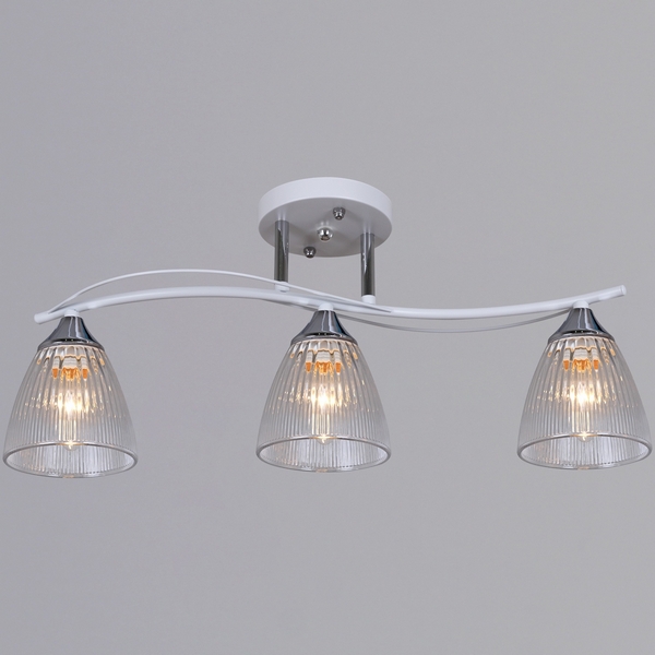 

Потолочная люстра на штанге Reluce 87360-0.3-03 WH+CR, Белый, 87360-0.3-03 WH+CR