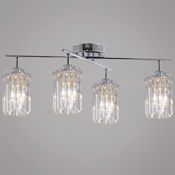 Изображение товара Потолочная люстра на штанге Reluce 71710-0.3-04 CR модерн стиль 4 лампы