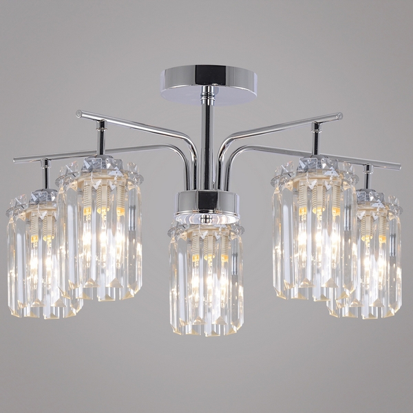 Изображение товара Потолочная люстра на штанге Reluce 02710-0.3-05 CR современная модель для разных помещений