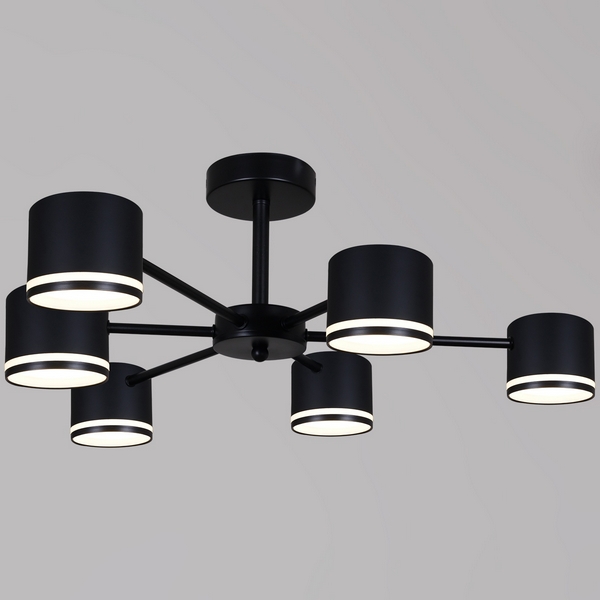 

Потолочная люстра на штанге Reluce 05306-0.3-06 GX53, Черный, 05306-0.3-06 GX53