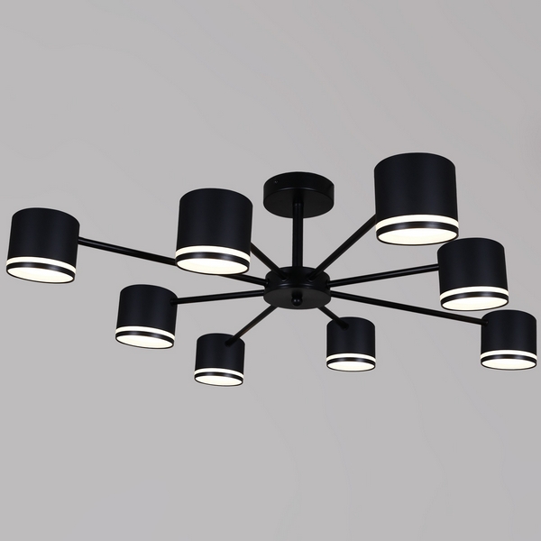 

Потолочная люстра на штанге Reluce 05306-0.3-08 GX53, Черный, 05306-0.3-08 GX53