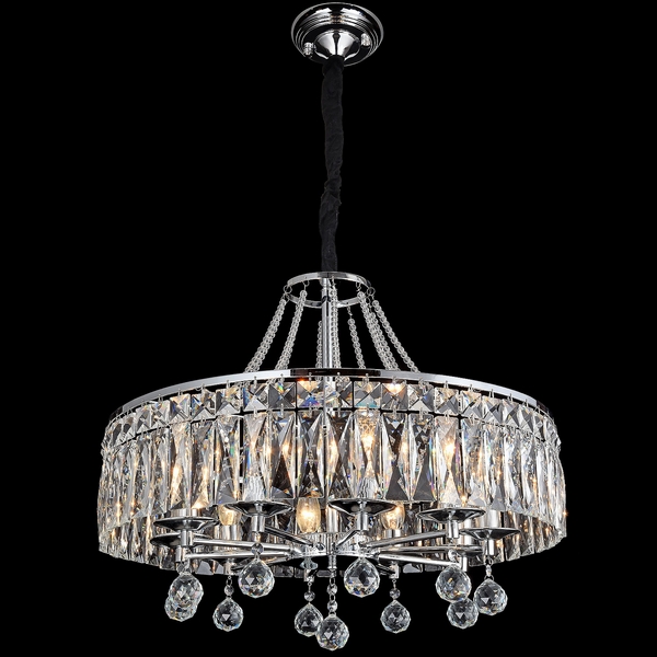 Изображение товара Подвесная люстра хрустальная Reluce 89025-0.4-10 стиль классика и модерн