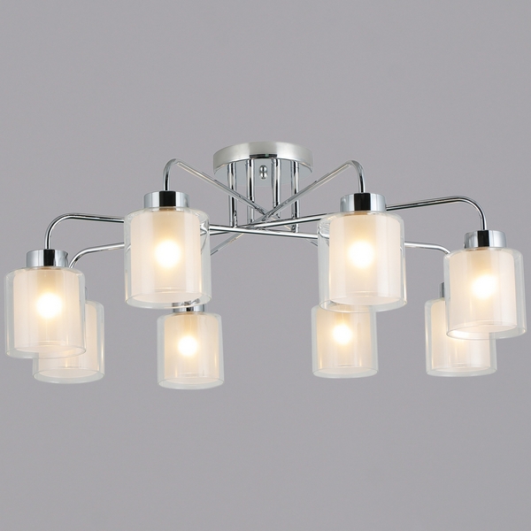 

Потолочная люстра на штанге Reluce 14570-0.3-08, Хром, 14570-0.3-08