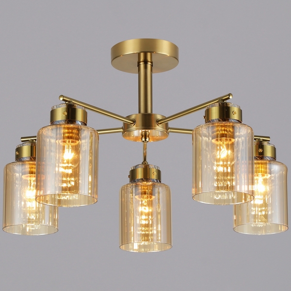 

Потолочная люстра на штанге Reluce 07570-0.3-05, Медь, 07570-0.3-05