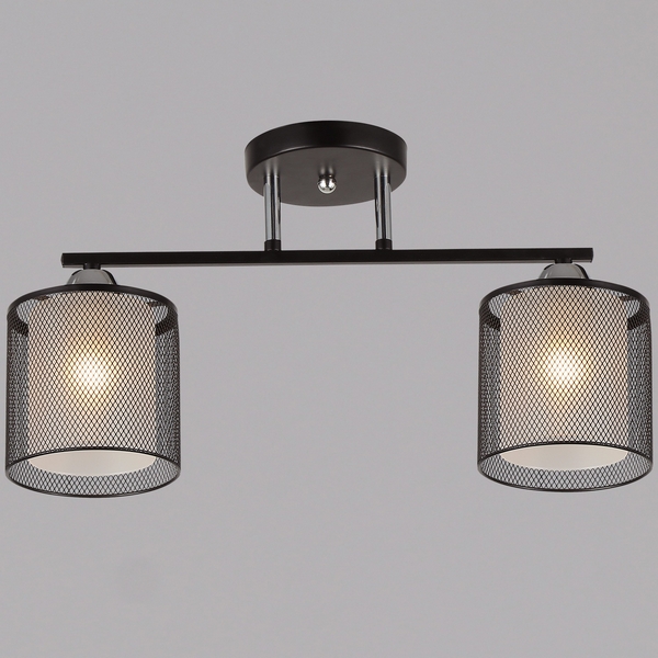 Изображение товара Потолочная люстра на штанге Reluce 07649-0.3-02 стиль лофт металл стекло 2 лампы