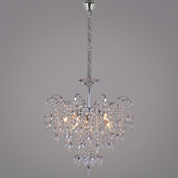 Изображение товара Подвесная люстра Reluce 56760-0.4-500 MX CH с хрустальными плафонами