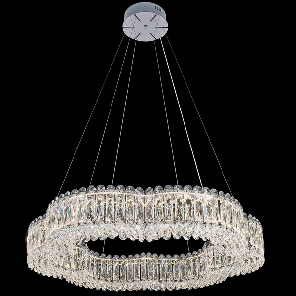 

Подвесная люстра светодиодная хрустальная с регулировкой цветовой температуры Reluce 65500-0.4-800 MX CH, Хром;прозрачный, 65500-0.4-800 MX CH