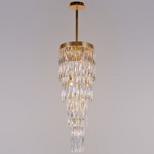 

Подвесная люстра хрустальная Reluce 04772-0.4-09 DN GD, Прозрачный;золото, 04772-0.4-09 DN GD