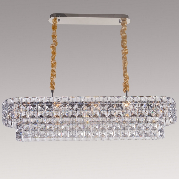 

Подвесная люстра хрустальная Reluce 06806-0.4-10L DN, Хром;прозрачный, 06806-0.4-10L DN