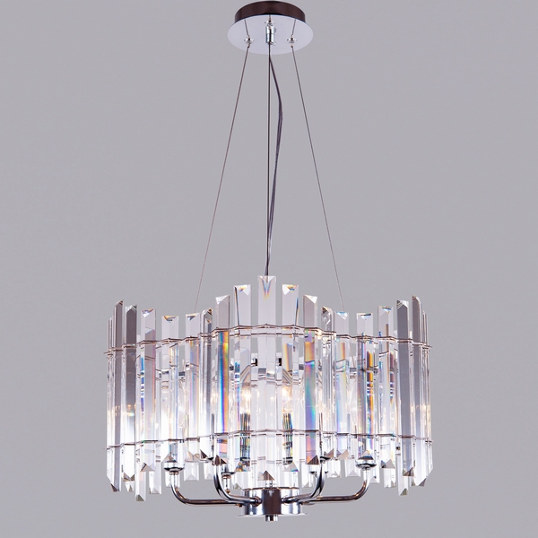 

Подвесная люстра хрустальная Reluce 52720-0.4-06 DN, Хром;прозрачный, 52720-0.4-06 DN