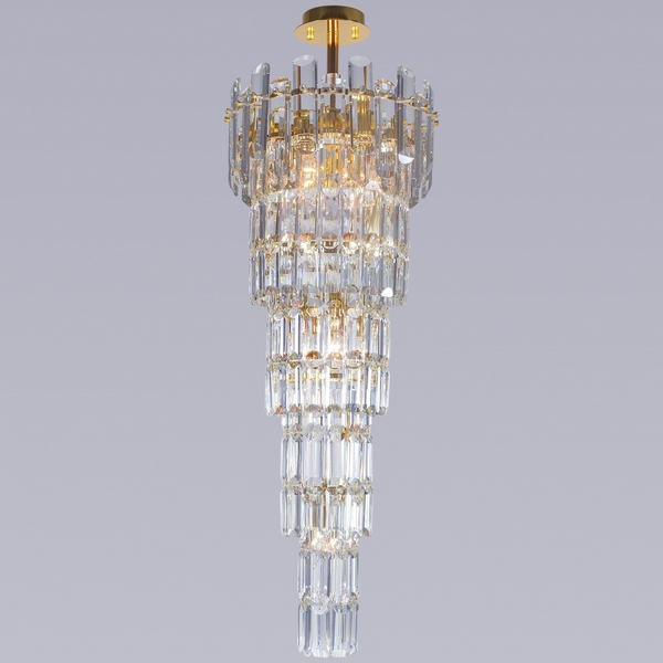 Изображение товара Потолочная люстра хрустальная на штанге Reluce 14750-0.4-10 DN классический стиль