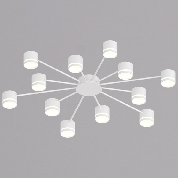 

Потолочная люстра Reluce 06730-0.3-12 GX53 WT, Белый, 06730-0.3-12 GX53 WT