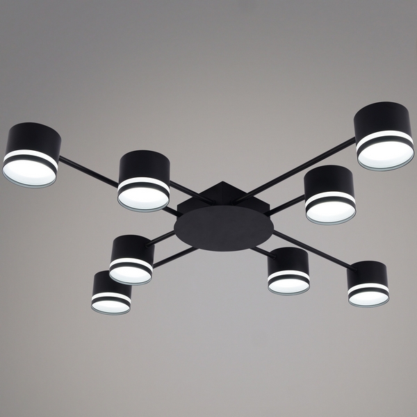 

Потолочная люстра Reluce 56730-0.3-08 GX53 BK, Черный, 56730-0.3-08 GX53 BK