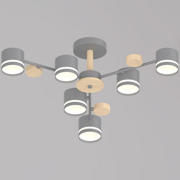 

Потолочная люстра на штанге Reluce 68730-0.3-06 GX53 GREY+WOOD, Серый, 68730-0.3-06 GX53 GREY+WOOD