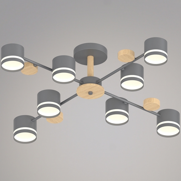 

Потолочная люстра на штанге Reluce 68730-0.3-08 GX53 GREY+WOOD, Серый, 68730-0.3-08 GX53 GREY+WOOD