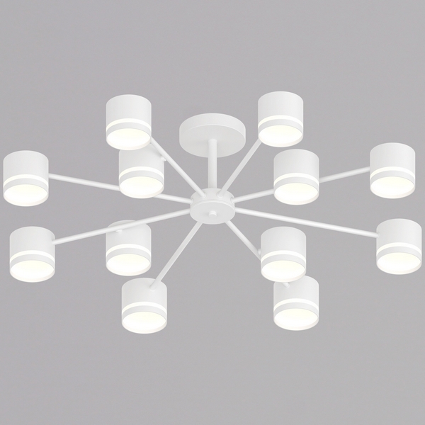 

Потолочная люстра на штанге Reluce 89730-0.3-12 GX53 WT, Белый, 89730-0.3-12 GX53 WT