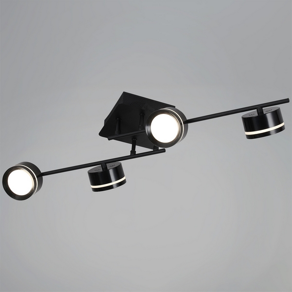 Изображение товара Потолочная люстра Reluce 10590-0.3-04 с LED-лампами и цилиндрическими плафонами
