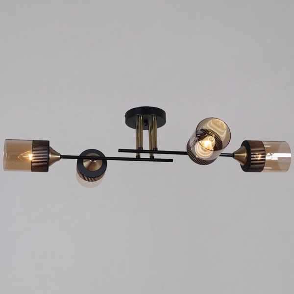 

Подвесная люстра на штанге Reluce 48460-0.3-04 BK+COPPER, Медный, 48460-0.3-04 BK+COPPER