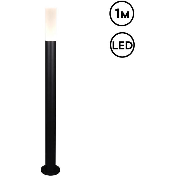 Изображение товара Наземный светильник светодиодный Reluce 09983-0.7-001JH 1.0M LED10W BK RLOS
