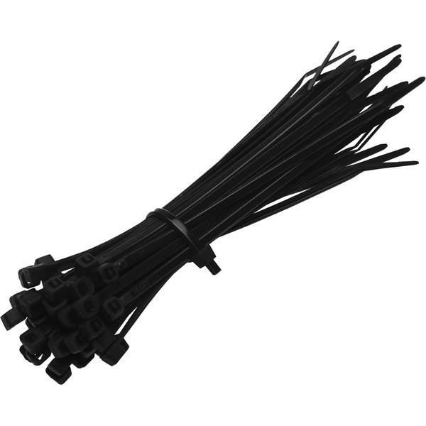 

Хомут 300х4,8мм черный 100 шт. REV 08299 6, 08299 6