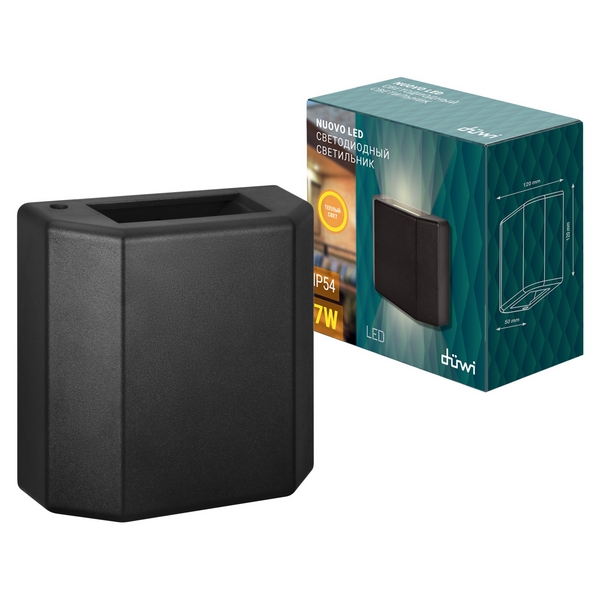 

Архитектурная подсветка IP54 светодиодная duwi 24280 2 Duwi, Черный, 24280 2