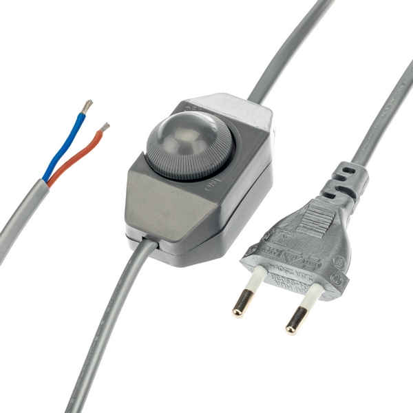 

Сетевой шнур с диммером duwi 28578 6 Duwi, Серебро, 28578 6