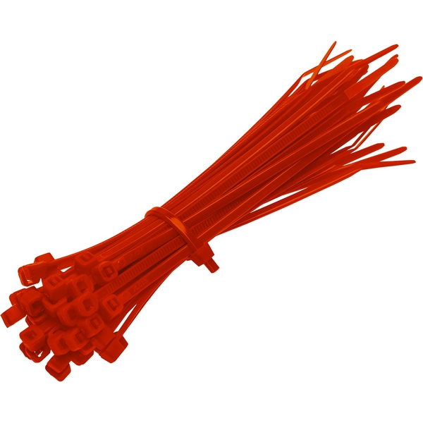 

Хомут 300x4,8мм красный 25 шт. duwi 30244 5 Duwi, 30244 5