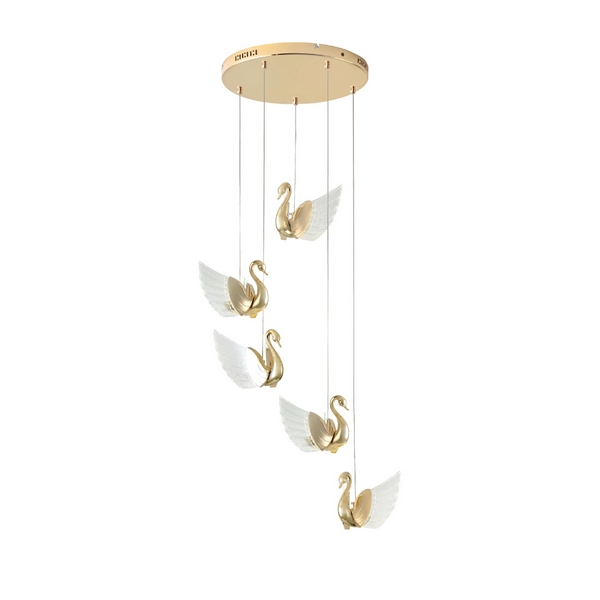 

Подвесной светильник птички светодиодный Ritter Birdie 51637 2, Золото, BIRDIE 51637 2