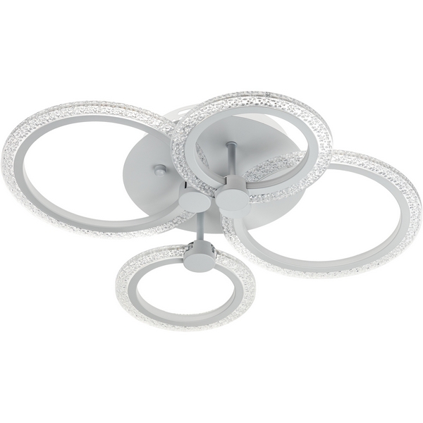 

Потолочная люстра (+ночной режим) с пультом светодиодная с ДУ Ritter Tomaso 52040 5, Белый, Tomaso 52040 5