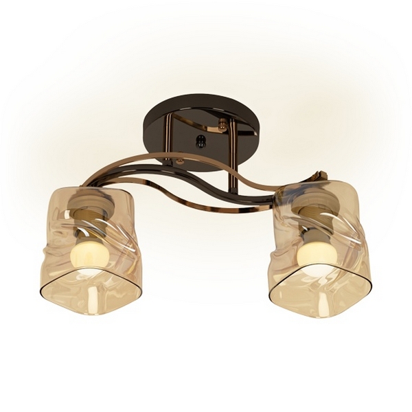 

Потолочная люстра на штанге Ritter Royal 52418 2, Янтарный, Royal 52418 2
