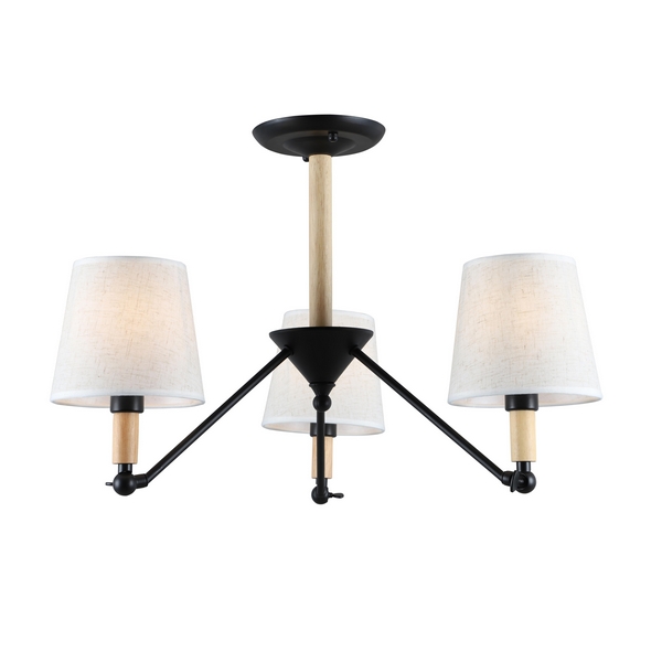 

Потолочная люстра Buono 2048-303 (Rivoli), Черно-белый, Buono 2048-303