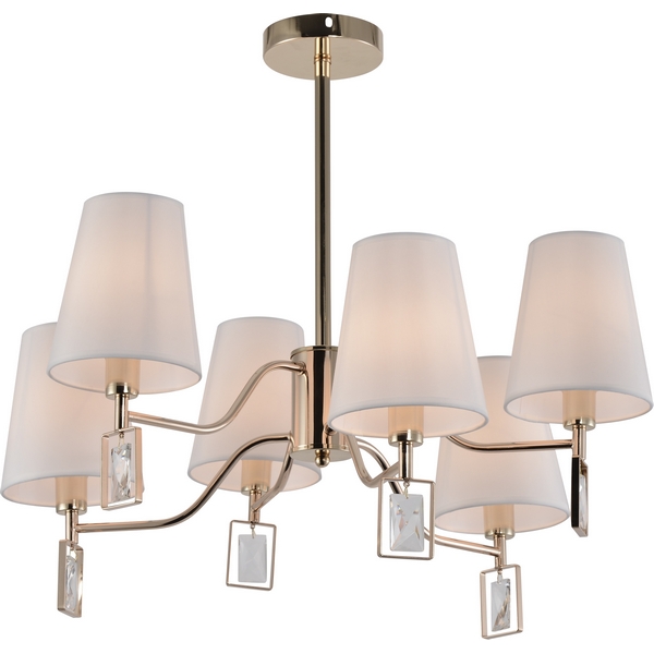 

Потолочная люстра на штанге Rivoli Cristal 2095-306, Золото, Cristal 2095-306
