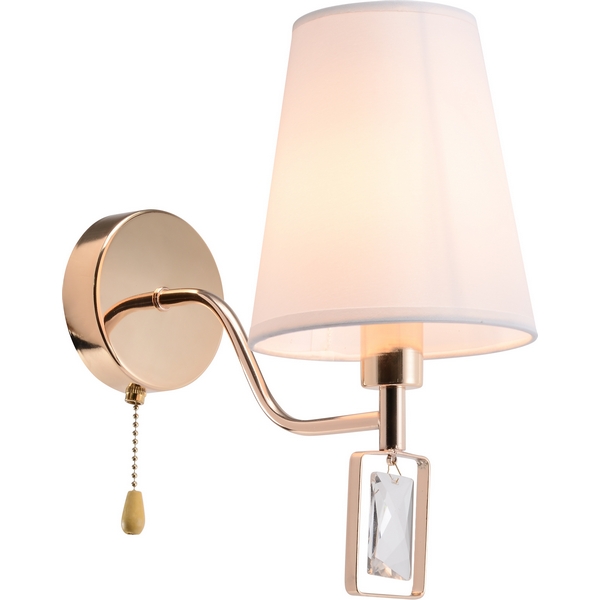 

Бра с выключателем Rivoli Cristal 2095-401 с подвесками, Золото, Cristal 2095-401