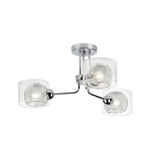 

Потолочная люстра Mod 3034-303 (Rivoli), Хром, Mod 3034-303