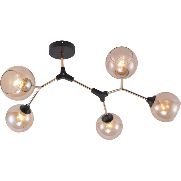 

Потолочная люстра на штанге Rivoli Rita 3087-305, Золото, Rita 3087-305
