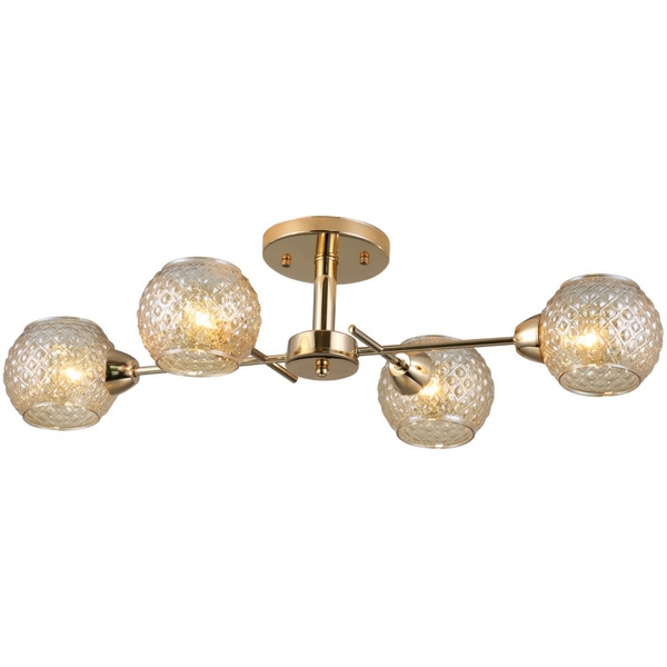 

Потолочная люстра Rivoli Amalia 3090-304, Золото, Amalia 3090-304