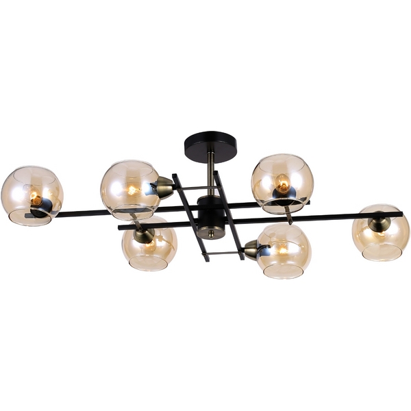 

Потолочная люстра Rivoli Hannelore 3109-306, Черный, Hannelore 3109-306