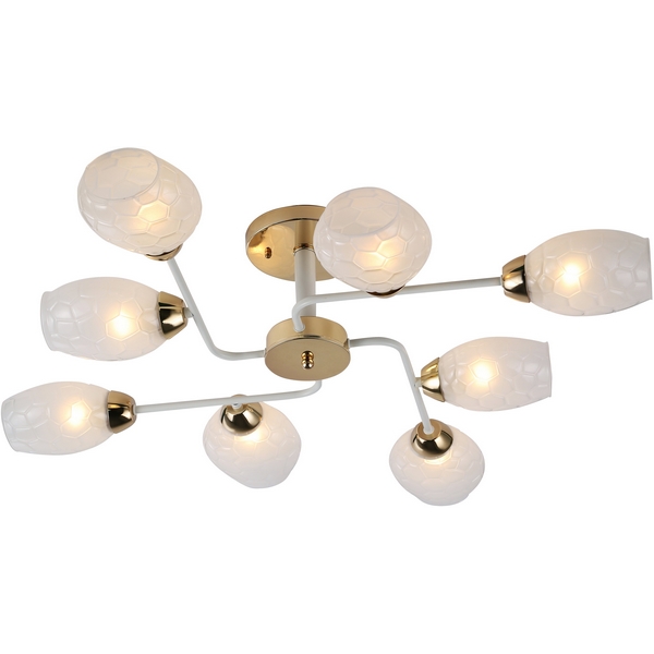 

Потолочная люстра на штанге Rivoli Sabre 3128-308, Белый, Sabre 3128-308