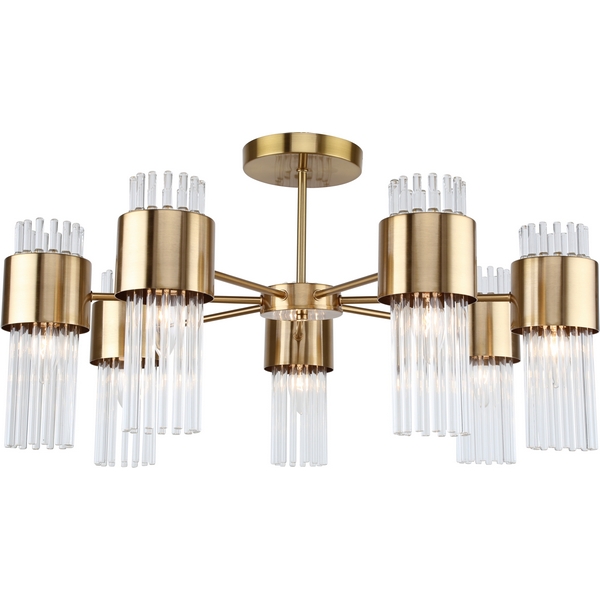 

Потолочная люстра на штанге Rivoli Donna 3149-307, Прозрачный, Donna 3149-307