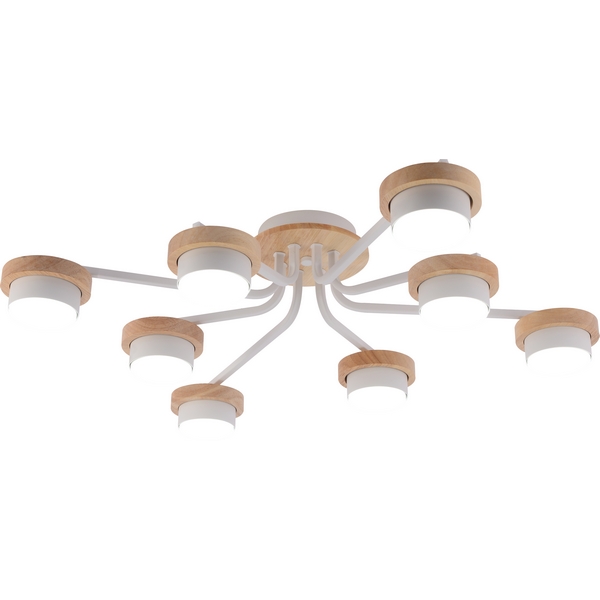 

Потолочная люстра Rivoli Lois 3186-308 8хGX53 15 Вт, Белый, Lois 3186-308