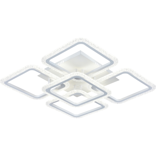 

Люстра потолочная Hilde 6084-105 светодиодная с пультом 140 Вт 3000К-6000К LED Rivoli, Белый, Hilde 6084-105