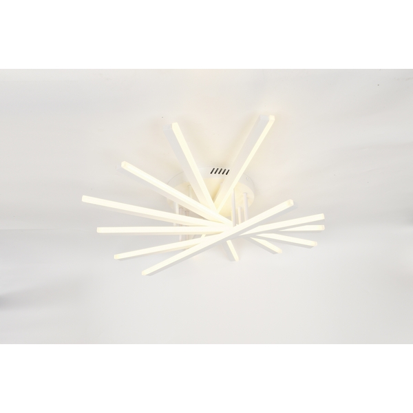 

Потолочная люстра светодиодная с пультом Rivoli Cordelia 6184-201, Белый, Cordelia 6184-201