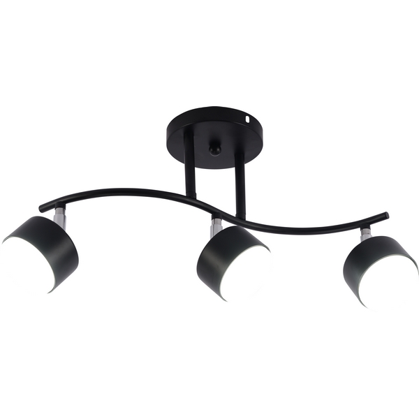 

Потолочный спот Rivoli Vanessa 7074-703 3хGX53 15 Вт поворотный, Черный, Vanessa 7074-703