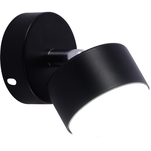 

Настенно-потолочный спот Rivoli Alesta 7079-701 1хGX53 15 Вт поворотный, Черный, ALESTA 7079-701